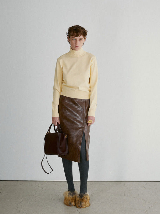 [recto] RECTO CLASSIC TURTLE NECK (2COLRS)