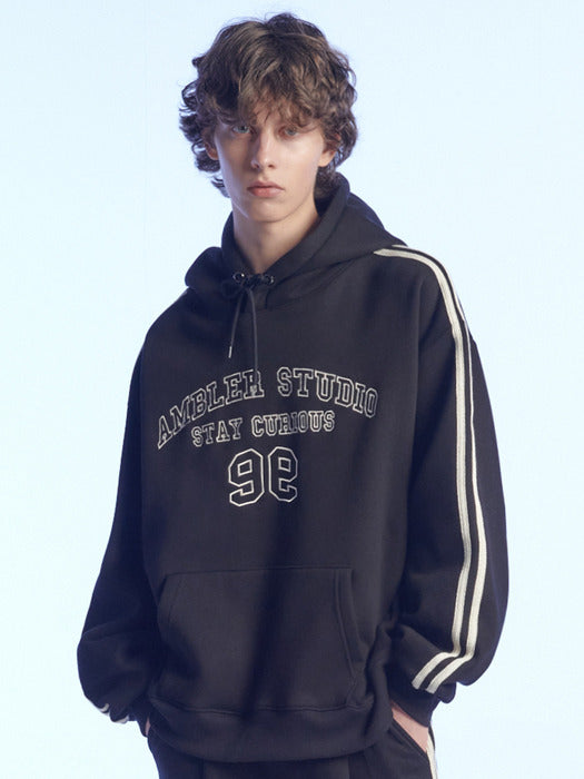 [ambler] Heritage AMBLER Hoodie AHP1116 (Black)