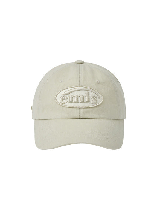 Emis Tone ON Tone Wappen Ball Cap-Beige