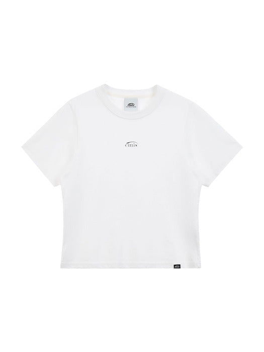 [emis] (WOMEN) 24/7 T-SHIRT-WHITE