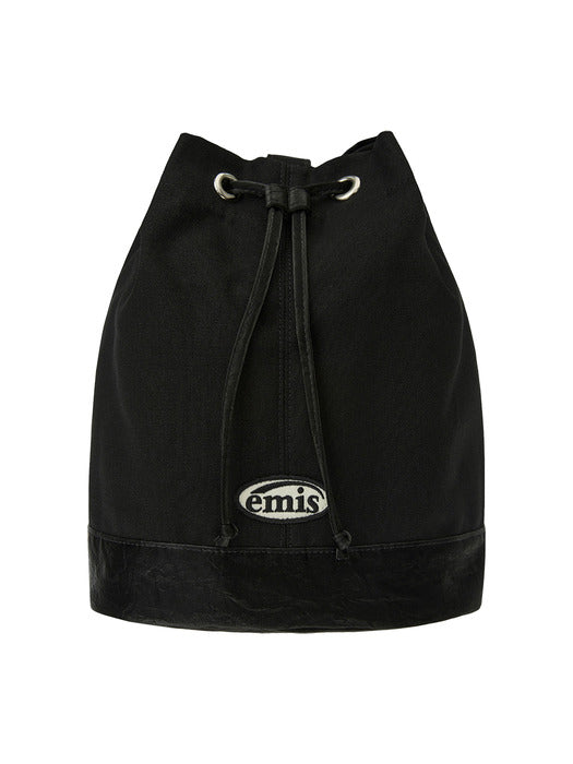 Emis Canvas Marine Bag-All Black