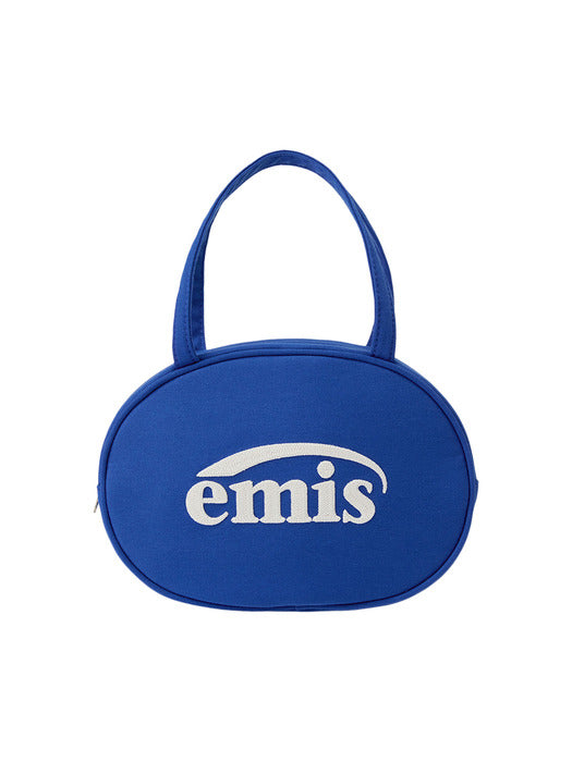 [emis] ROUND MINI BAG-BLUE