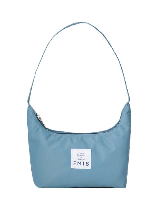 [emis] EMIS HOBO BAG-BLUE
