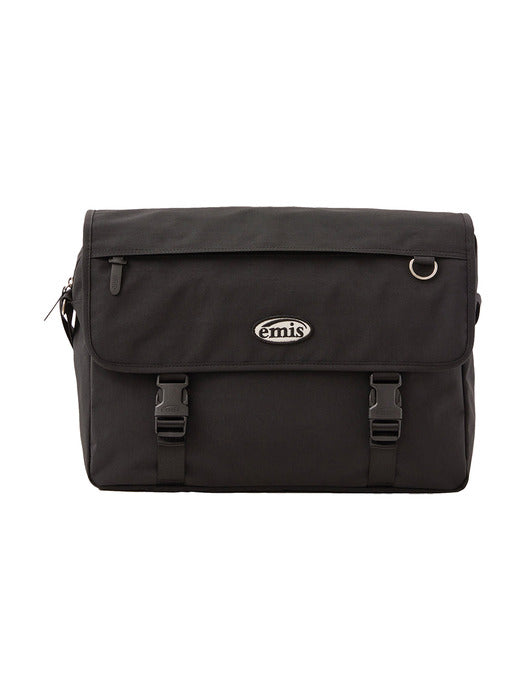 [emis] NYLON MESSENGER BAG-BLACK