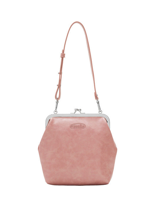 [emis] FRAME PURSE BAG-PINK