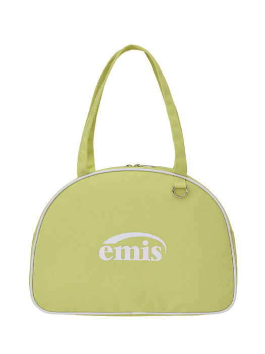 [emis] NYLON ROUND HALF BAG-LIME