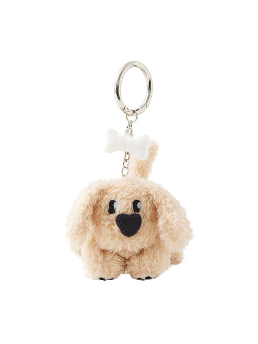 [emis] EMIS PUPPY KEYRING-BEIGE