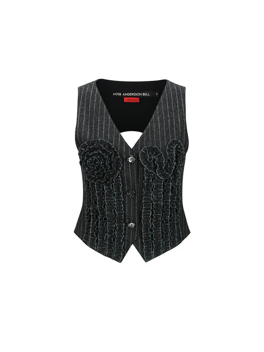 [andersson bell] TAILORING VEST atb1176w(BLACK)