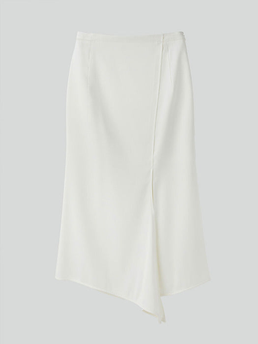 [recto] ZINNIA SLIT DETAIL FLOWING SKIRT (2COLORS)