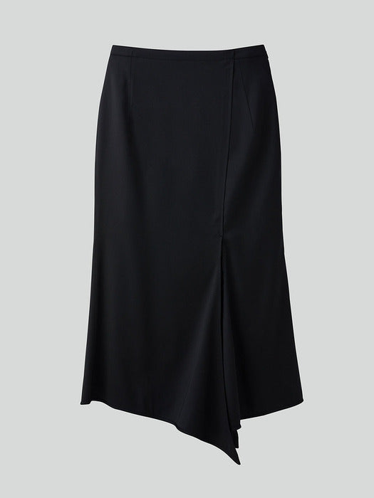 [recto] ZINNIA SLIT DETAIL FLOWING SKIRT (2COLORS)