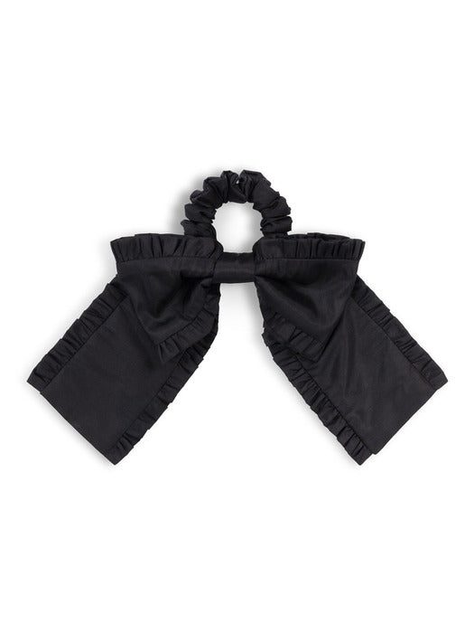 Aster Scrunchie Black