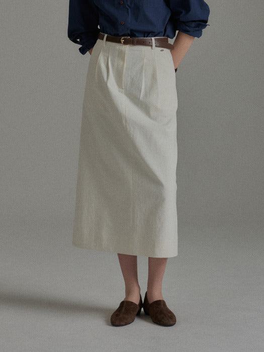 Mango Maniplease Call Pintuck Skirt