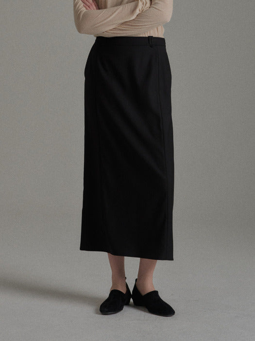 [wconcept_mango_maniplease] Niven Long Skirt (2colors)
