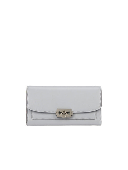 [vunque] Occam Ring Long Wallet (오캄 링 장지갑) Foggy Grey