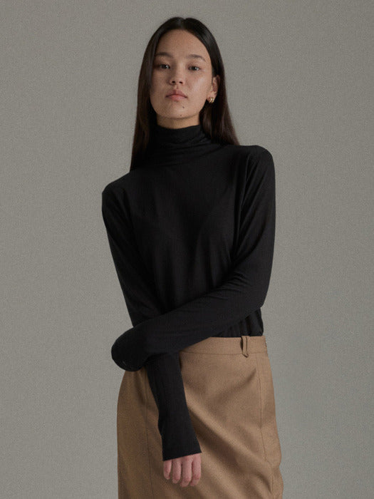 Mango Maniplease Noll Turtle Neck Tee