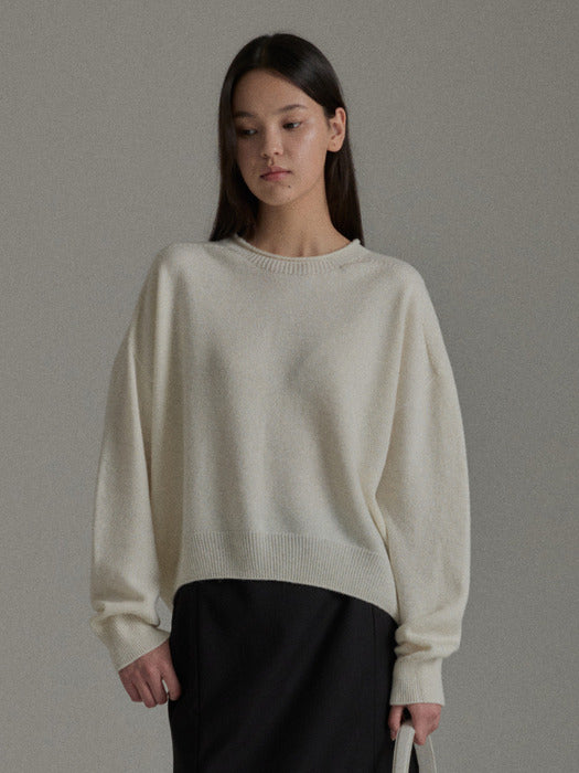 [wconcept_mango_maniplease] Denma Round Knit (3colors)
