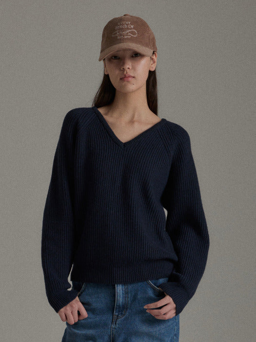 Wconcept_Mango_Maniplease Mango Maniplease Elda V Neck Knit