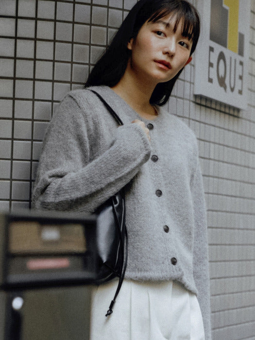 Wconcept_Mango_Maniplease Mango Maniplease Nero Hairy Cardigan