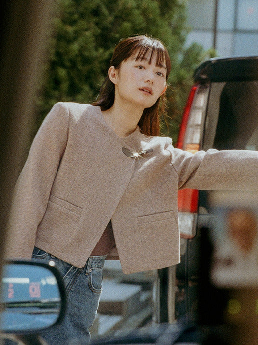 [Mango Maniplease] Othello Wool Jacket (2colors)