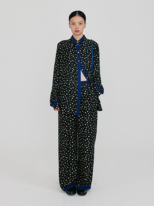 Eenk Zuiin Contrast Pants - Black
