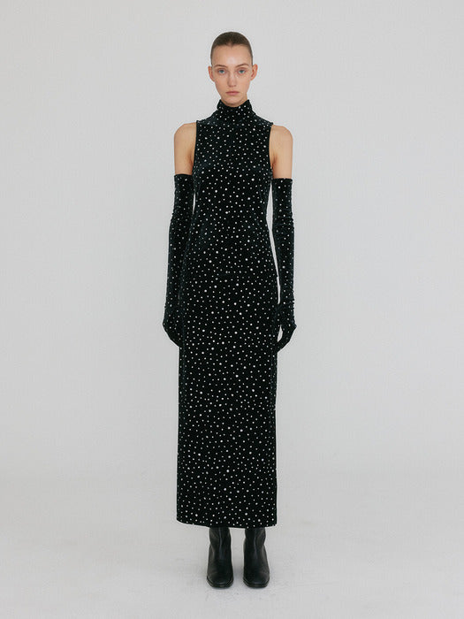 Eenk Zacqlin Straight Skirt - Jazzy Black