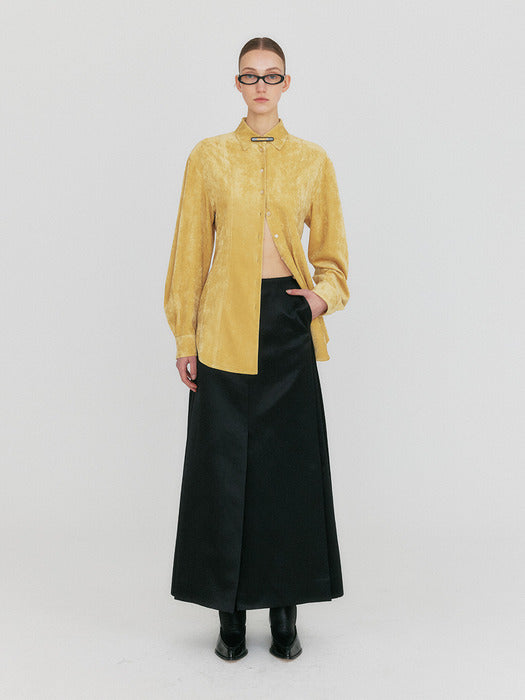 [EENK] Zoa Straight Skirt - Black