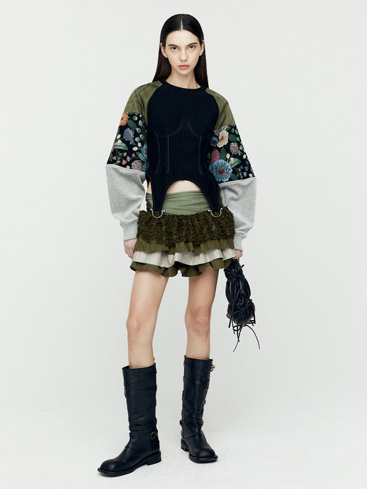 [andersson bell] MICRO TUTU SKIRT apa773w(KHAKI)