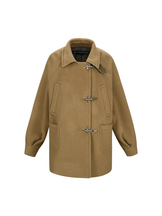 [andersson bell] OVERSIZED PEA COAT awa659w(CAMEL)