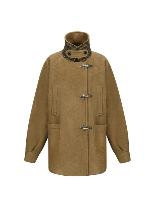 [andersson bell] OVERSIZED PEA COAT awa659w(CAMEL)