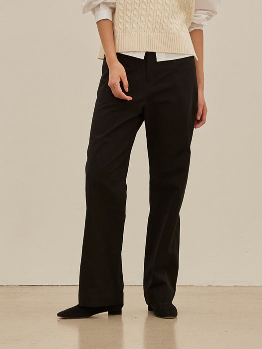 Wconcept_Mango_Maniplease Mango Maniplease Plain Cotton Pants