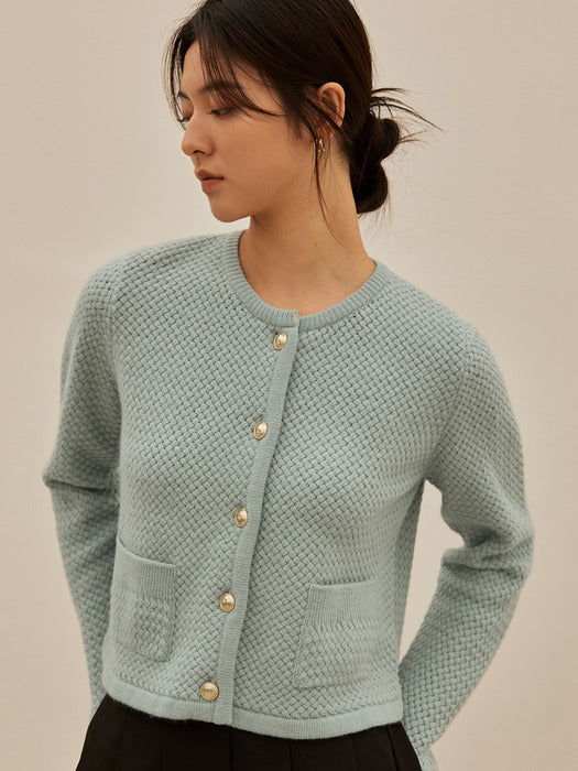 Wconcept_Mango_Maniplease Mango Maniplease Letter Gold Cardigan