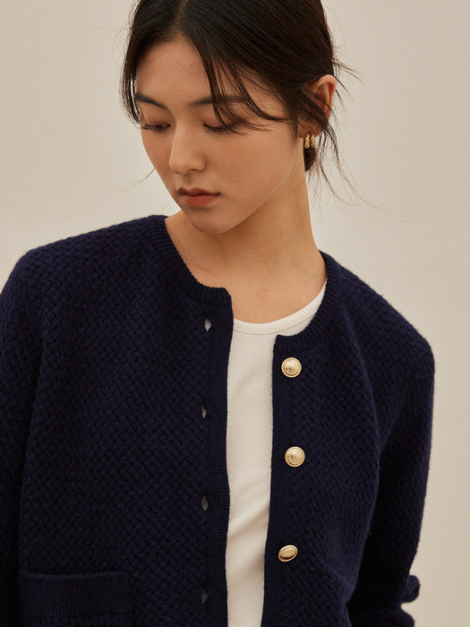 Wconcept_Mango_Maniplease Mango Maniplease Letter Gold Cardigan