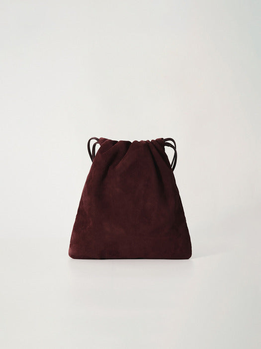 [nothing written] Fatu shoulder bag (Wine suede)