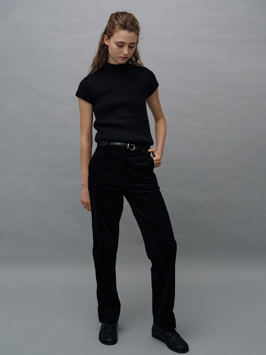 Nothing Written Benico half neck knit (Black)