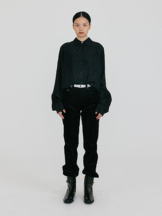 Eenk Zeria Classic Straight Pants - Black