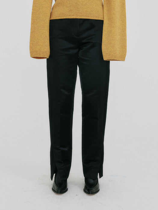 Eenk Znel Straight Pants - Black