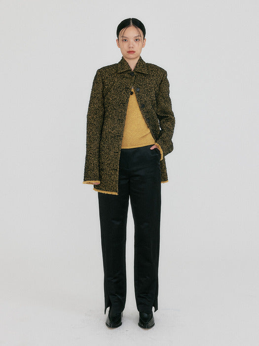Eenk Zilvin Shirt Jacket - Beige/Black