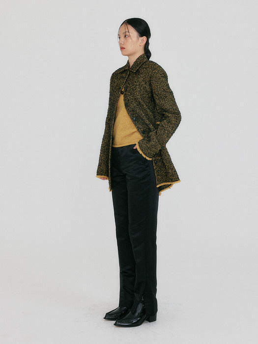 Eenk Zilvin Shirt Jacket - Beige/Black