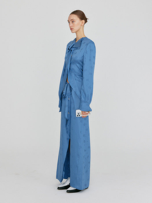 Eenk Zazz Layered Blouse - Blue