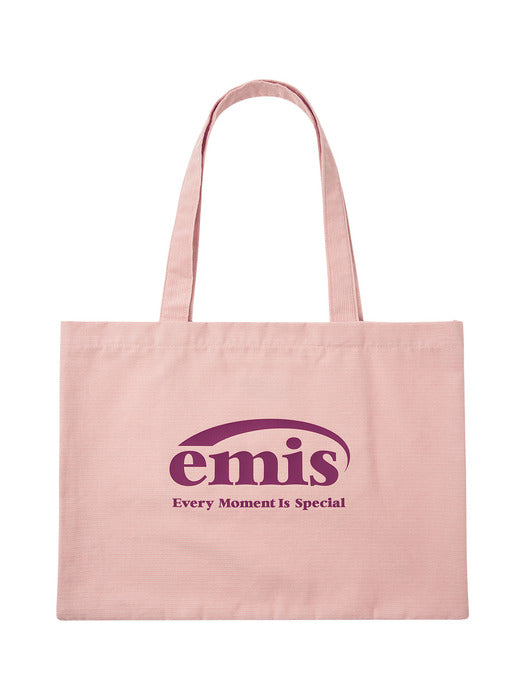 [emis] CORDUROY ECO BAG-PINK