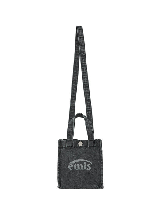 [emis] DENIM MINI BAG-DARK DENIM