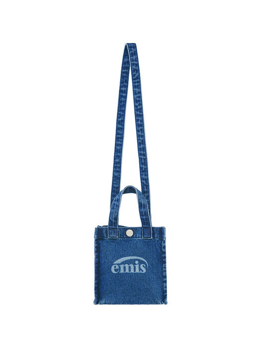 [emis] DENIM MINI BAG-BLUE DENIM