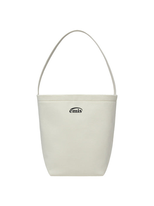 [emis] JERSEY MEDIUM TOTE BAG-IVORY