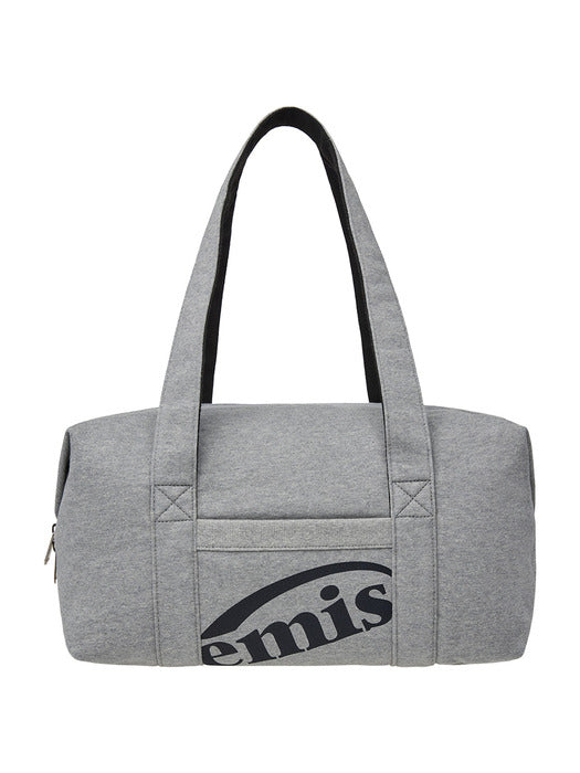 [emis] JERSEY DUFFLE BAG-GRAY
