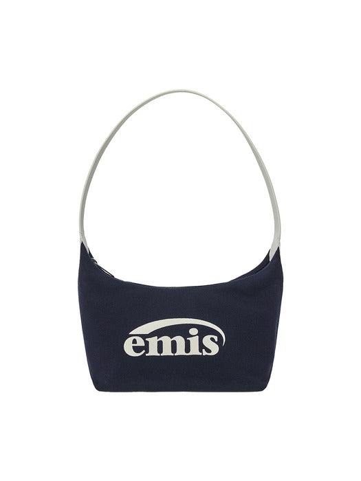 [emis] JERSEY HOBO BAG-NAVY