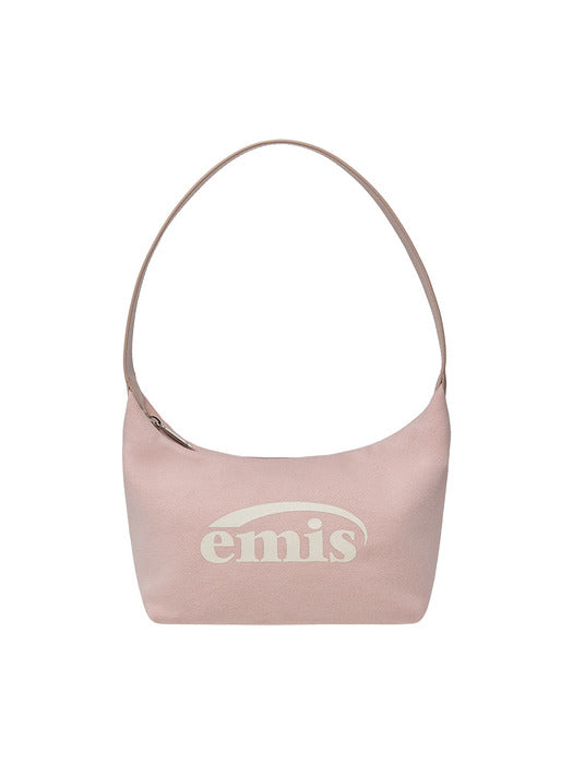 [emis] JERSEY HOBO BAG-PINK