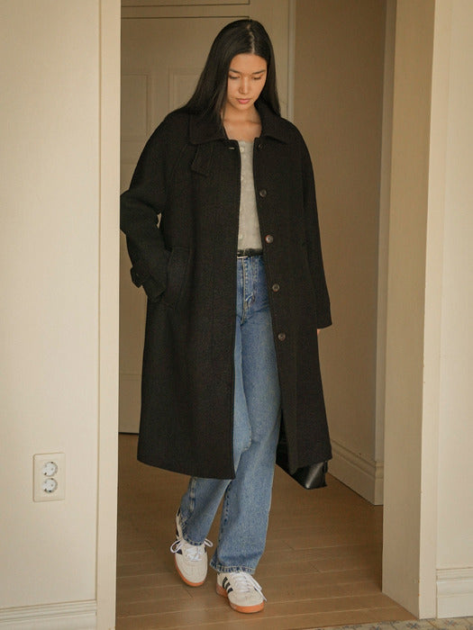 [TILLIDIE] Classic straight denim pants_Blue