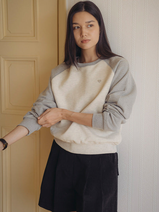 [TILLIDIE] Heart logo point coloring MTM_Melange