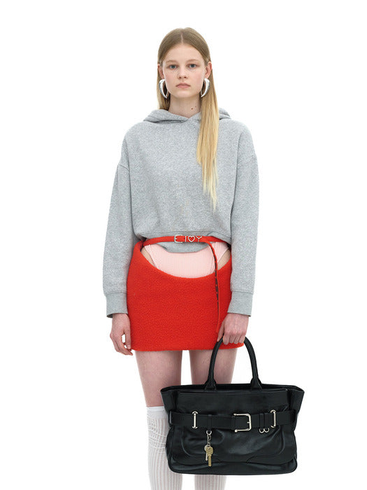 [osoi] TOTE BROCLE [STONE BLACK]