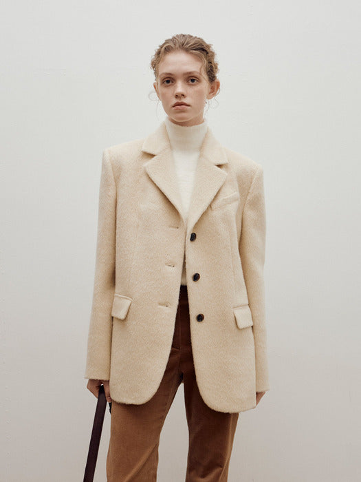 raive Hairy Alpaca Jacket VW4WJ035_2color - View 3